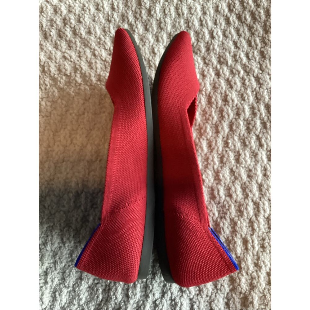 Ruthy's the point ballet flat in red women's size 8.5 - Picture 8 of 10